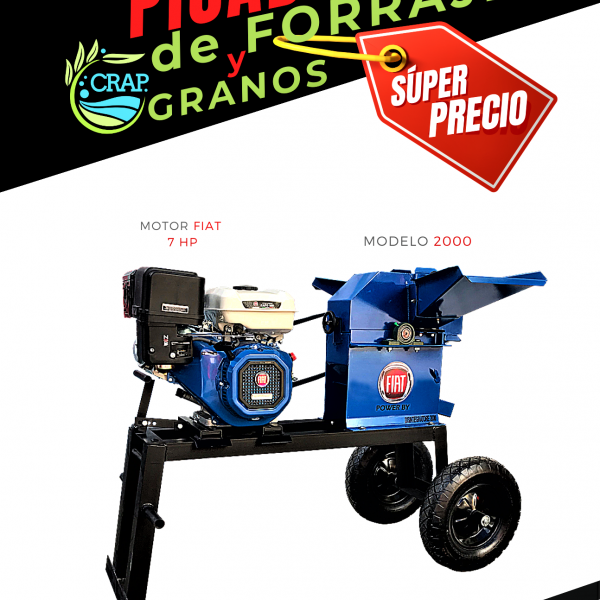 Picadora de Forraje y Granos FIAT 2000